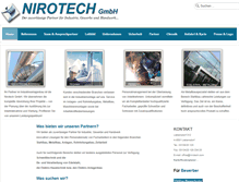 Tablet Screenshot of nirotech.com